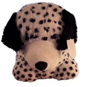 NWT Kid's Dalmatian Dog Animal Stool Black/White‎